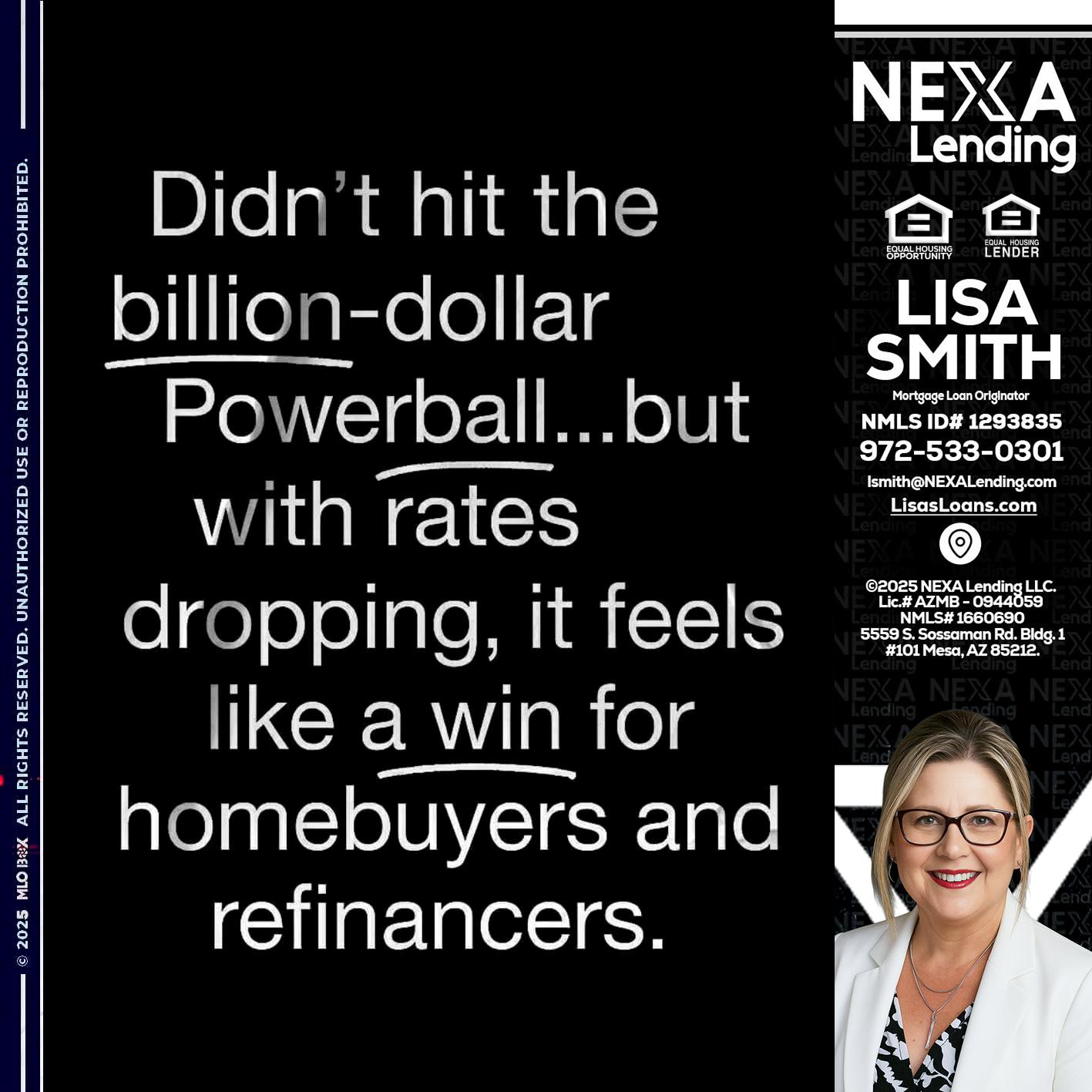 DIDNT HIT - Lisa Smith -Mortgage Loan Originator