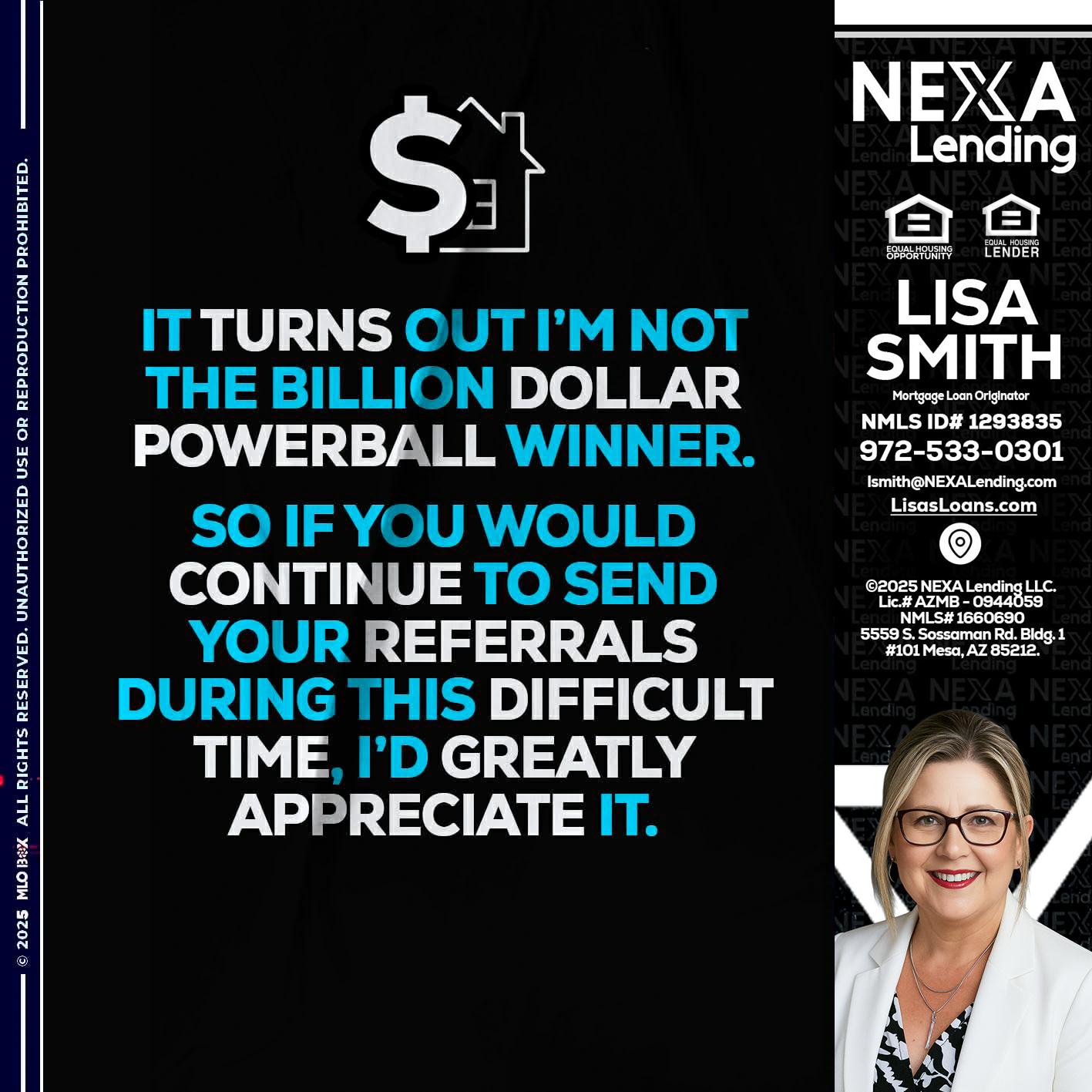 IT TURNS - Lisa Smith -Mortgage Loan Originator