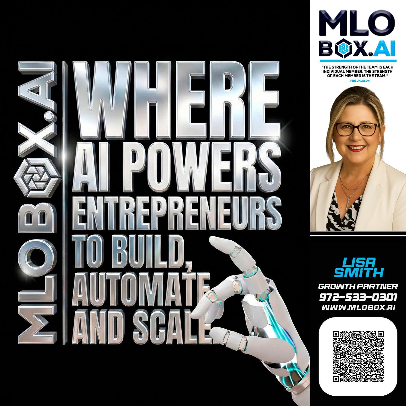 WHERE AI POWERS - Lisa Smith -Mortgage Loan Originator