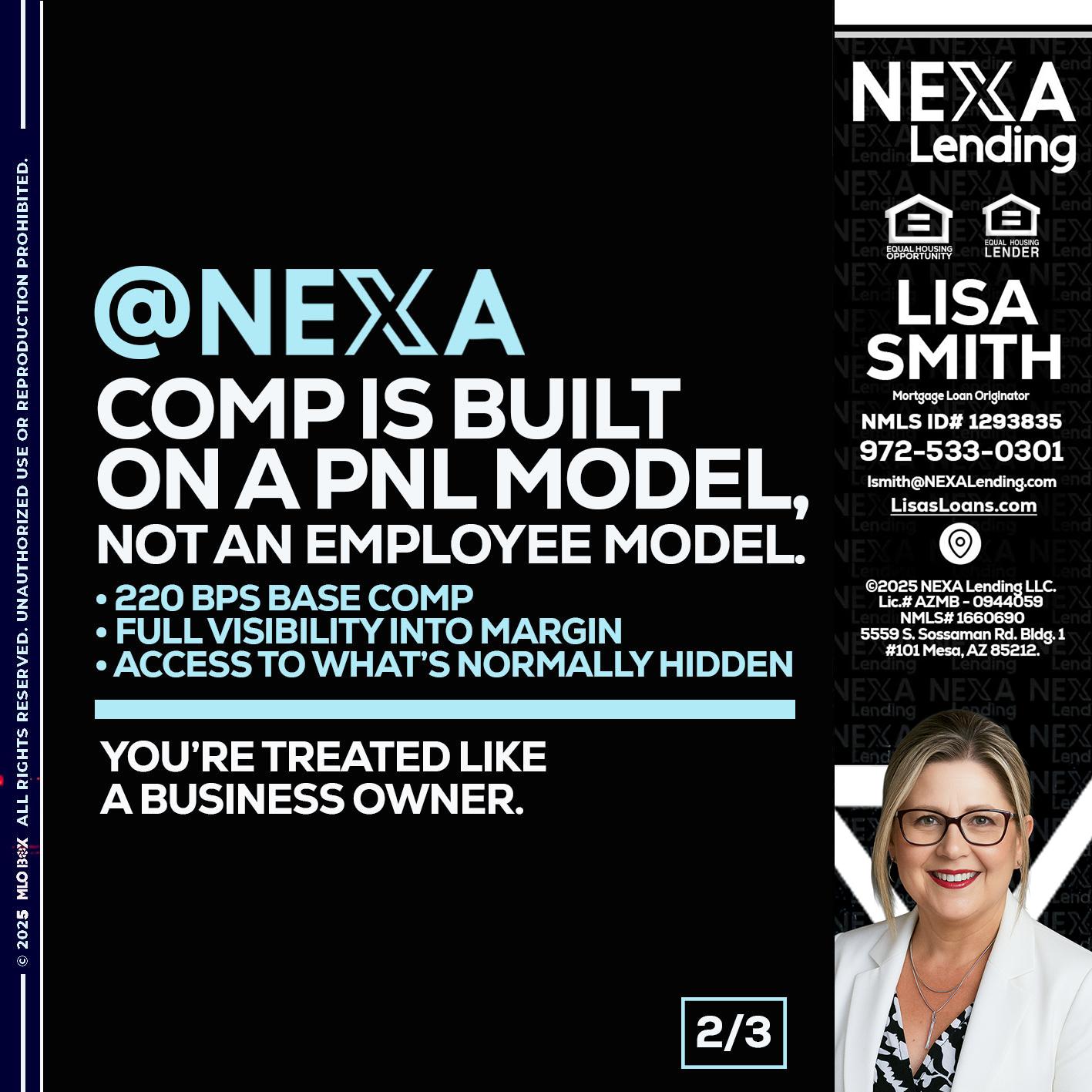 2 OF 3 - Lisa Smith -Mortgage Loan Originator