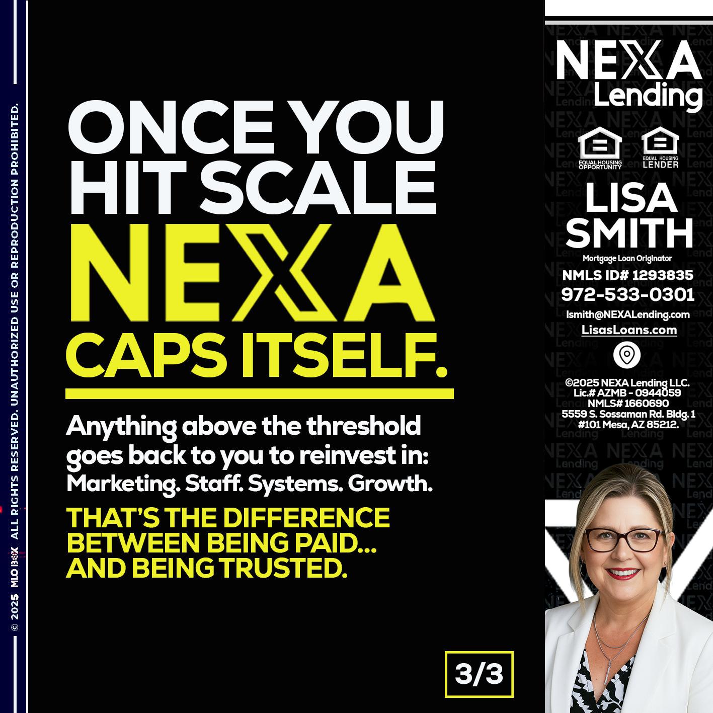 3 OF 3 - Lisa Smith -Mortgage Loan Originator