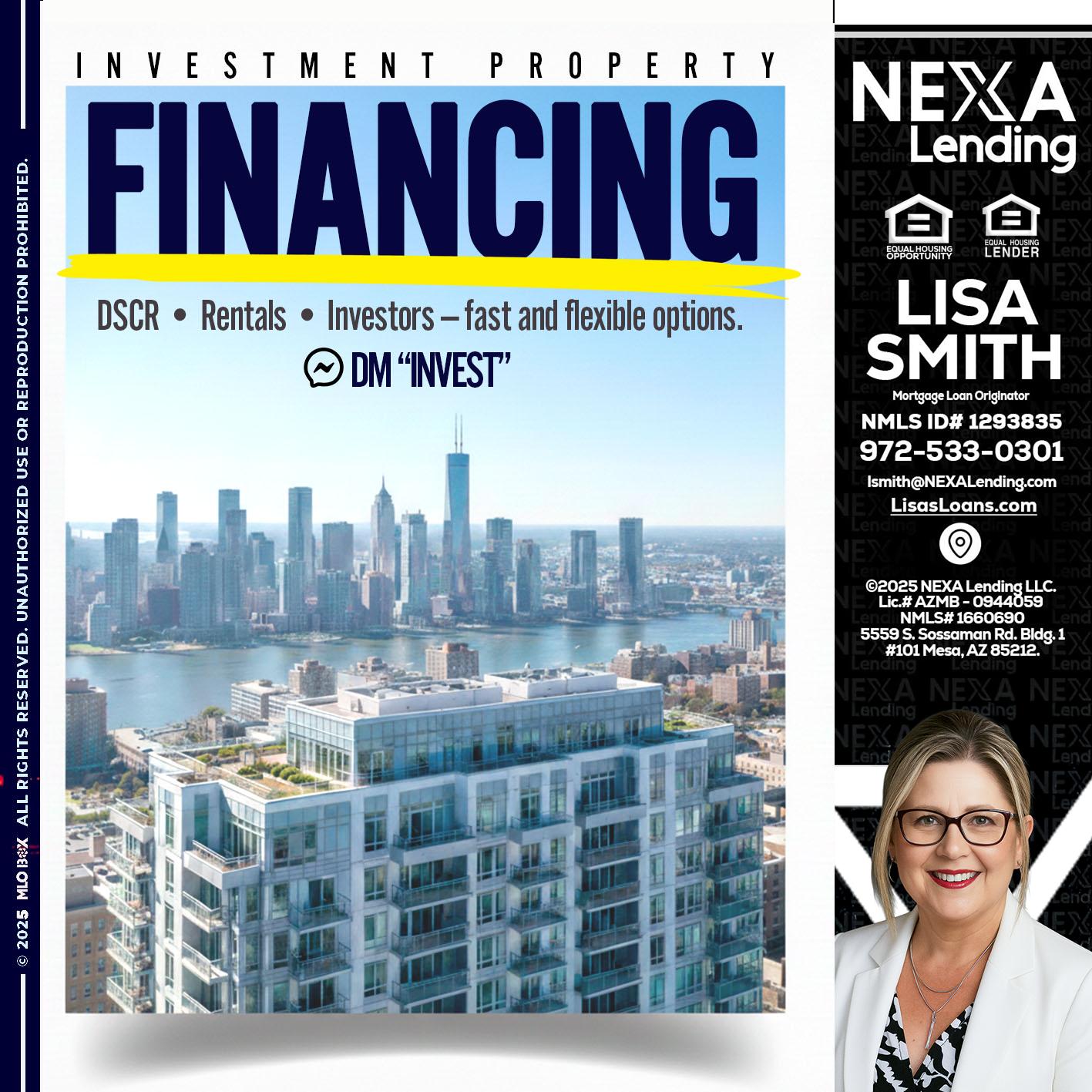 FINANCING - Lisa Smith -Mortgage Loan Originator