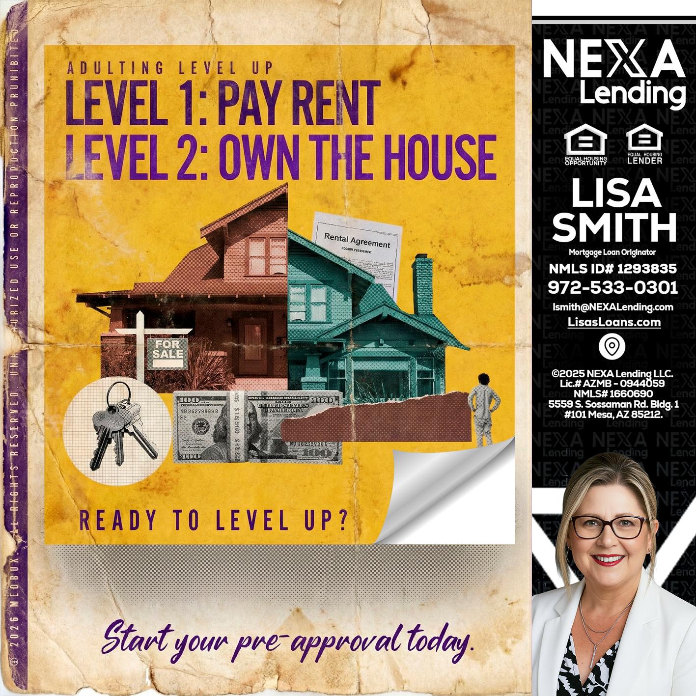 LEVEL 1 - Lisa Smith -Mortgage Loan Originator