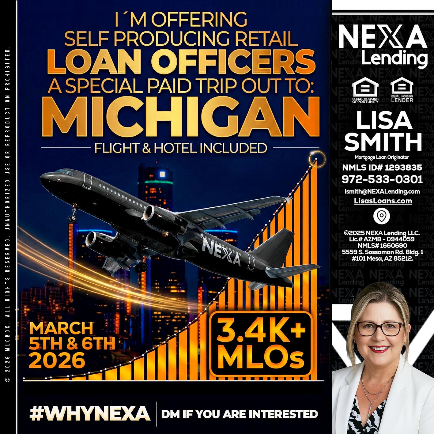 MICHIGAN - Lisa Smith -Mortgage Loan Originator