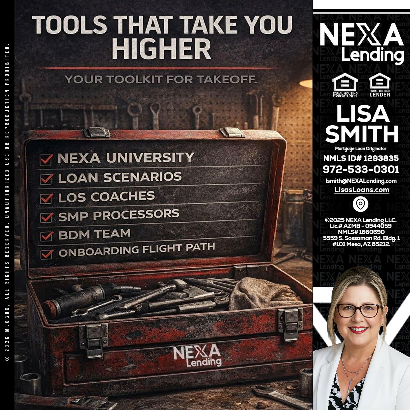 TOOLS THAT - Lisa Smith -Mortgage Loan Originator